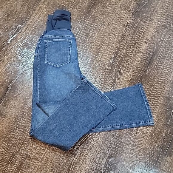 Indigo Blue Secret Fit Belly Stretch Maternity Jeans - Picture 12 of 16